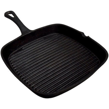 King Kooker Cast Iron, Square Skillet, 9" CISQS9S